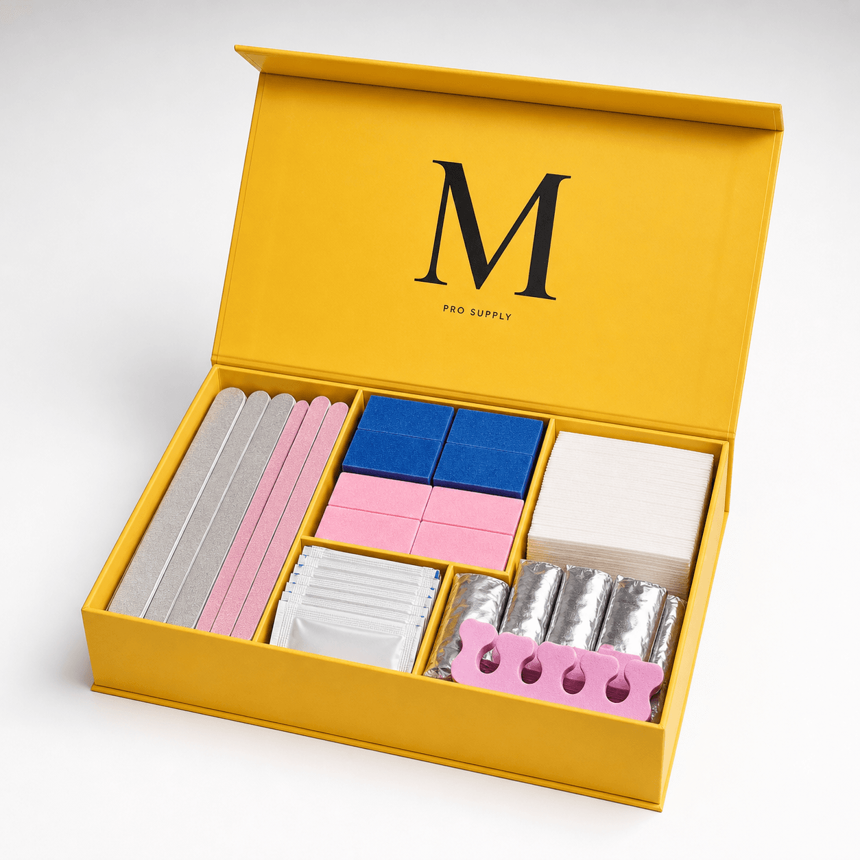 Open Meraki Studio Starter Box with professional nail supplies
